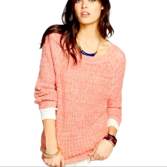 Free People Sweaters - Free People Star Dune Knitted Marled Sweater small